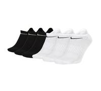 Nike Unisex 6er Pacco Sneakers Calzini da Sport - Everyday, Leggera No Show, Ein