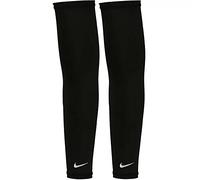 Nike DRI-FIT Lightweight Running Sleeves Manicotto Protezione Sole Black/Whi