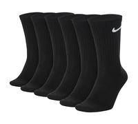 Nike Unisex Calzini da Tennis,6er Pacco - Cushioned - Training Crew