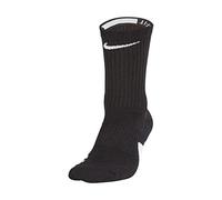 Nike Unisex Calzini U Nk Elite Crew 132, Black/White/White, SX7622-013, S