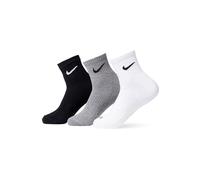 Nike - U Nk Everyday Cush Ankle 3Pr Multicolore - Calze e collant XL Multicolore