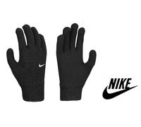 Nike Unisex Guanti In Maglia Caldi BLACK/WHITE ROUGH GREEN/SEAFOAM S/M L/XL