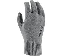 Guanti invernali Nike Knit Tech e Grip TG 2.0 grigio particella/grigio particella/nero (S-M)