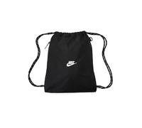 Nike Unisex Heritage Drawstring 2.0 Borsa Black/Black/White One Size