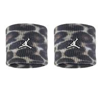 Nike Unisex Jordan Dri-Fit Terry 2PK Printed Banda sudatoria Black/Black/White One Size