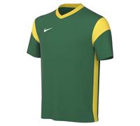 Nike Unisex Kids Short-Sleeve Soccer Jersey Y Nk DF Prk Drb III JSY SS, Pine Green/Tour Yellow/Tour Yellow/White, CW3833-303, XS
