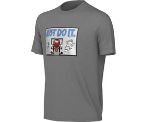 Nike Unisex Kids Top K NSW Tee Basketball Ball Fa23, Dk Grey Heather, FD3964-063, XL