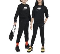 Nike Unisex Kids Tracksuit K Nsw Tracksuit Poly Crew Hbr, Black/White/White, FD3090-010, L