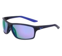 Nike Unisex NIKE ADRENALINE 22 M DV2155 451 Occhiali da sole Plastica Blu Viola Squadrata Specchiate