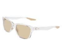 Nike Unisex NIKE EXPLORE SWAY IO0102X 975 Occhiali da sole Bio-iniettato Trasparente Oro Squadrata Specchiate
