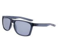 Nike Unisex NIKE FORTUNE FD1692 021 Occhiali da sole Bio-iniettato Grigio Argento Squadrata Normale Fotocromatiche