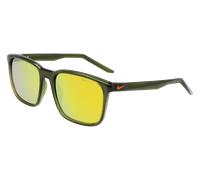 Nike Unisex NIKE RAVE P FD1849 222 Occhiali da sole Bio-iniettato Verde Giallo Squadrata Polarizzata