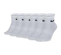 NIKE Unisex Pacco Da 6 Calze Sportive - Everyday, Leggere No Show Caviglia