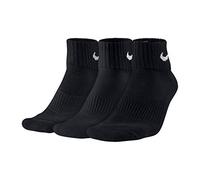 Nike Unisex Performance Cushion Quarter Training Socks (3 Pair)