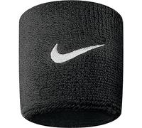 Nike Swoosh Wristbands Polsini Black White TU Nero