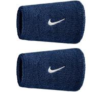 Nike Unisex Swoosh Classic Doublewide 2Pk Banda sudatoria College Navy/White One Size