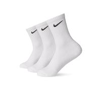 NIKE Unisex U Nk Everyday Csh Crw 3pr 132 Socks XL White