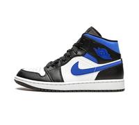 Nike Uomo Air Jordan 1 Mid, Bianco/Racer Blue-nero, 50.5 EU