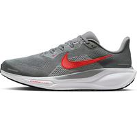 Nike Uomo Air Zoom Pegasus 40, Cool Grey/Bright Crimson/Wolf Grey, 41 EU