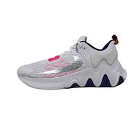 Nike Uomo Moderno, Bianco/Argento Metallizzato, 46 EU