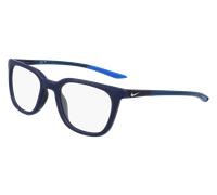 Nike Uomo NIKE 7290 410 Montature da vista Plastica Blu opaco Squadrata Fotocromatiche