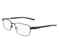 Nike Uomo NIKE 8140 001 Montature da vista Metallo Satinato nero Squadrata Fotocromatiche