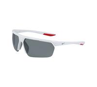 Nike Uomo NIKE GALE FORCE CW4670 100 Occhiali da sole Plastica Bianco Argento Avvolgente Flash