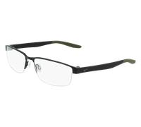 Nike Uomo Nike NIKE 8138 003 Montature da vista Metallo Nero Squadrata Fotocromatiche