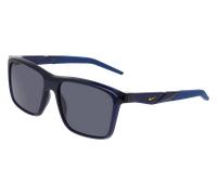 Nike Uomo Nike NIKE RADEON BYTE IO0103X 410 Occhiali da sole Bio-iniettato Blu Squadrata Normale