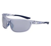 Nike Uomo Nike NIKE WINDTRACK RUN EV24003 302 Occhiali da sole Bio-iniettato Argento Argento Squadrata Normale Flash