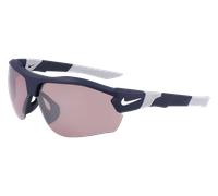 Nike Uomo NIKE SHOW X3 E DJ2032 451 Occhiali da sole Bio-iniettato Blu Rosso Squadrata Normale Fotocromatiche