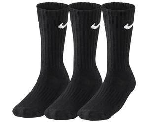 Nike Value Cotton Crew 3 pairs Calze XL Nero