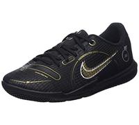 Nike Vapor 14 Academy IC, Scarpe da Calcio, Black/Metallic Gold-Metallic S, 33.5 EU