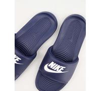 Nike - Victori One - Sliders blu navy 39