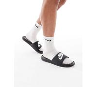 Nike Victori One, Scarpe da spiaggia e piscina Uomo, Nero Black White 002, 50.5 EU