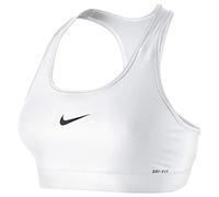 Nike Victory Compression, Reggiseno Di Sport da Donna, Bianco (White/Black), XS