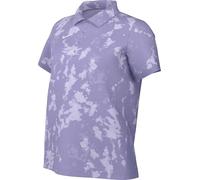 Nike Victory FZ6893-533 - Polo da Golf a Maniche Corte con Stampa e Tecnologia Dri-Fit, da Donna, Colore: Lilac Ice/Bianco