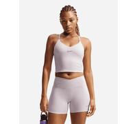 Nike Vogatore Crop Swoosh W - Canotta Training - Donna - Rosa M