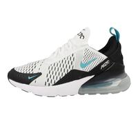 NIKE W Air Max 270, Sneaker Donna, White/Dusty Cactus-Black-Metallic S, 36.5 EU