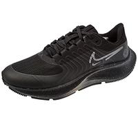 Nike W Air Zoom Pegasus 38 Shield, Sneaker Donna, Black/Mtlc Dk Grey-Med Ash-Night Forest-Dk Smoke Grey, EU