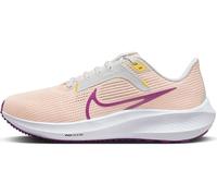 NIKE W Air Zoom Pegasus 40, Sneaker Donna, Guava Ice/Vivid Purple-Amber Brown, 38 EU