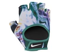 Nike W Gym Ultimate FG N.000.2555.911.SL - Guanti fitness da donna, colore: Verde Nettuno/Bianco