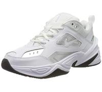 Nike W M2K TEKNO Ess, Scarpe da Corsa Donna, White/White-Metallic Silver-Black, 40 EU