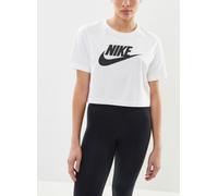 Nike - W Nike Sportwear Tee Essential Crp Icn Ftra Bianco - Abbigliamento M Bianco