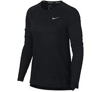 Nike W Nk Brthe Tailwind LS Maglie A Manica Lunga, Donna, Nero, S