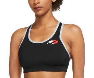 Nike W NK DF IMPCT CB LOGO BRA Top e Reggiseni XS Nero