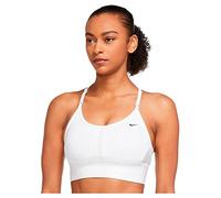 Nike W NK DF Indy LL Bra, Reggiseno Sportivo Donna, White/Black, XS