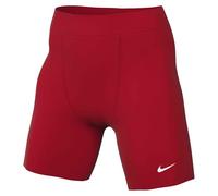 Nike W Nk DF Strike NP-Pantaloncini Pantaloni, Rosso università/Bianco, XS Donna