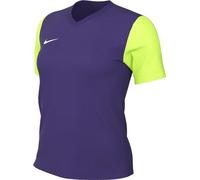 Nike W Nk DF Tiempo Prem II JSY SS in Jersey, Court Purple/Volt/White, XS Donna