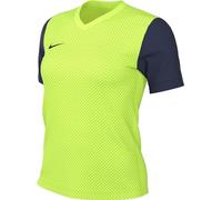 Nike W Nk DF Tiempo Prem II JSY SS in Jersey, Volt/Midnight Navy/Black, M Donna